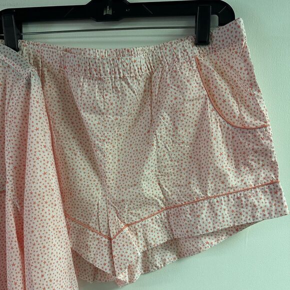 NWOT Three J NYC Josephine Stars Cotton Pajama Set Size L - Picture 3 of 6